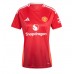 Camiseta Manchester United Joshua Zirkzee #11 Primera Equipación Replica 2024-25 para mujer mangas cortas